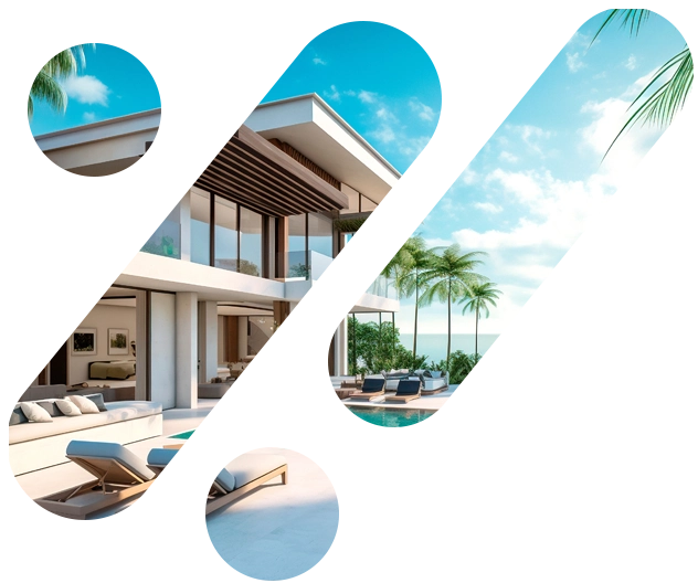 Holiday villas in idyllic surroundings Holiday villas in idyllic surroundings